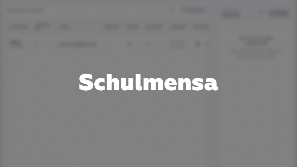 Schulmensa