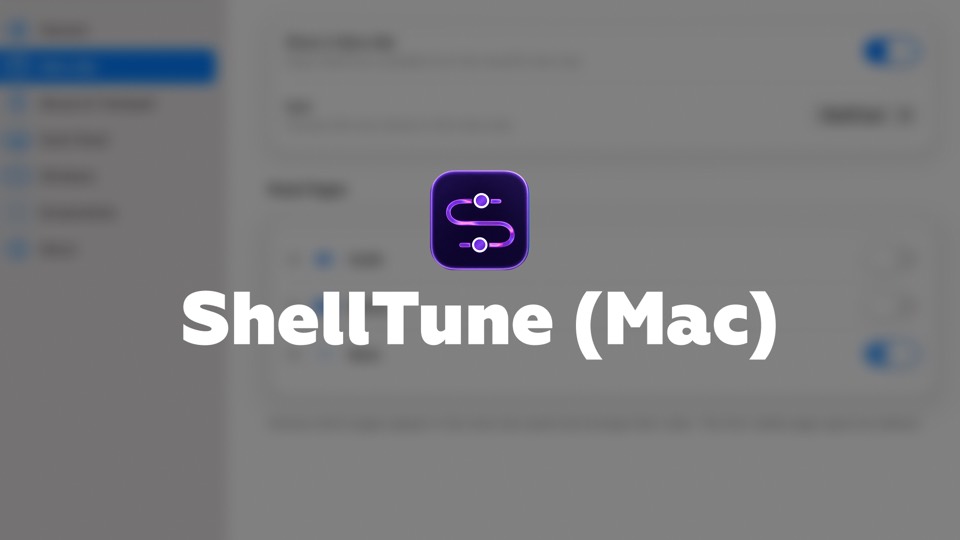ShellTune (macOS)